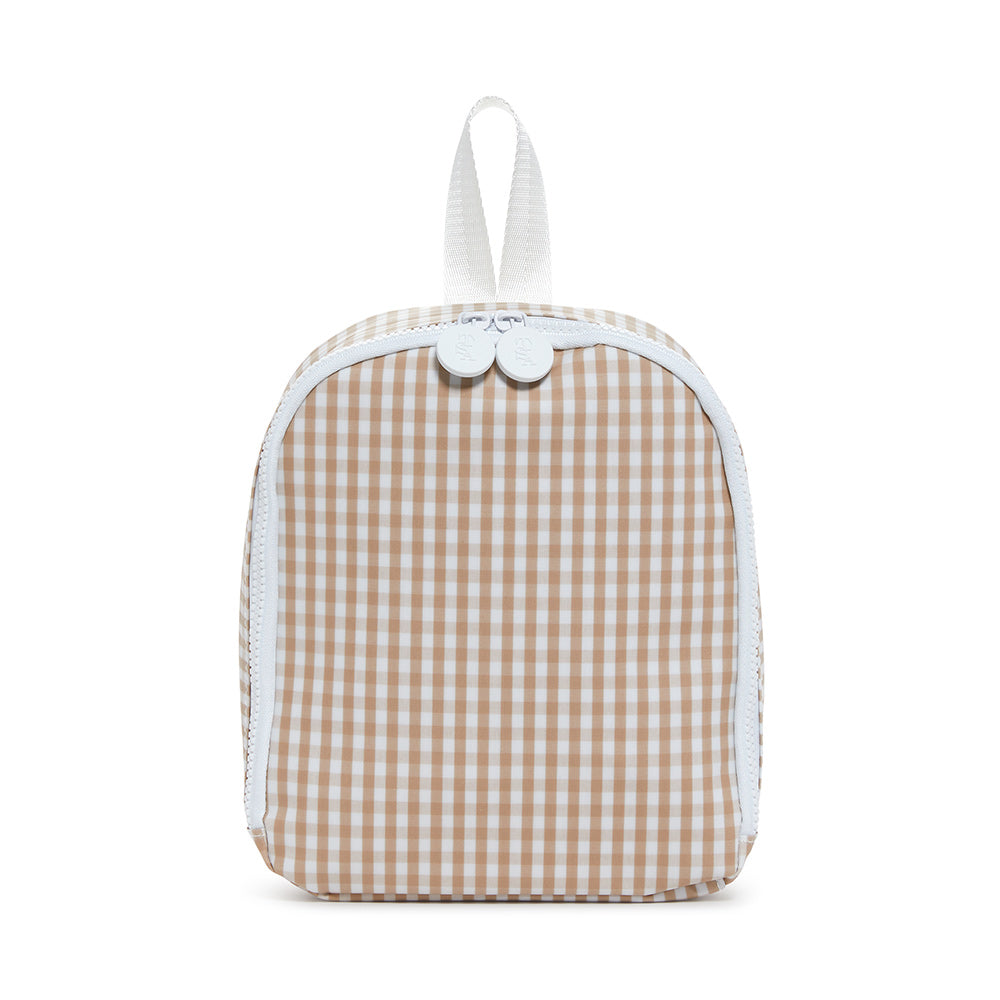 BRING IT Lunch Bag - GINGHAM KHAKI