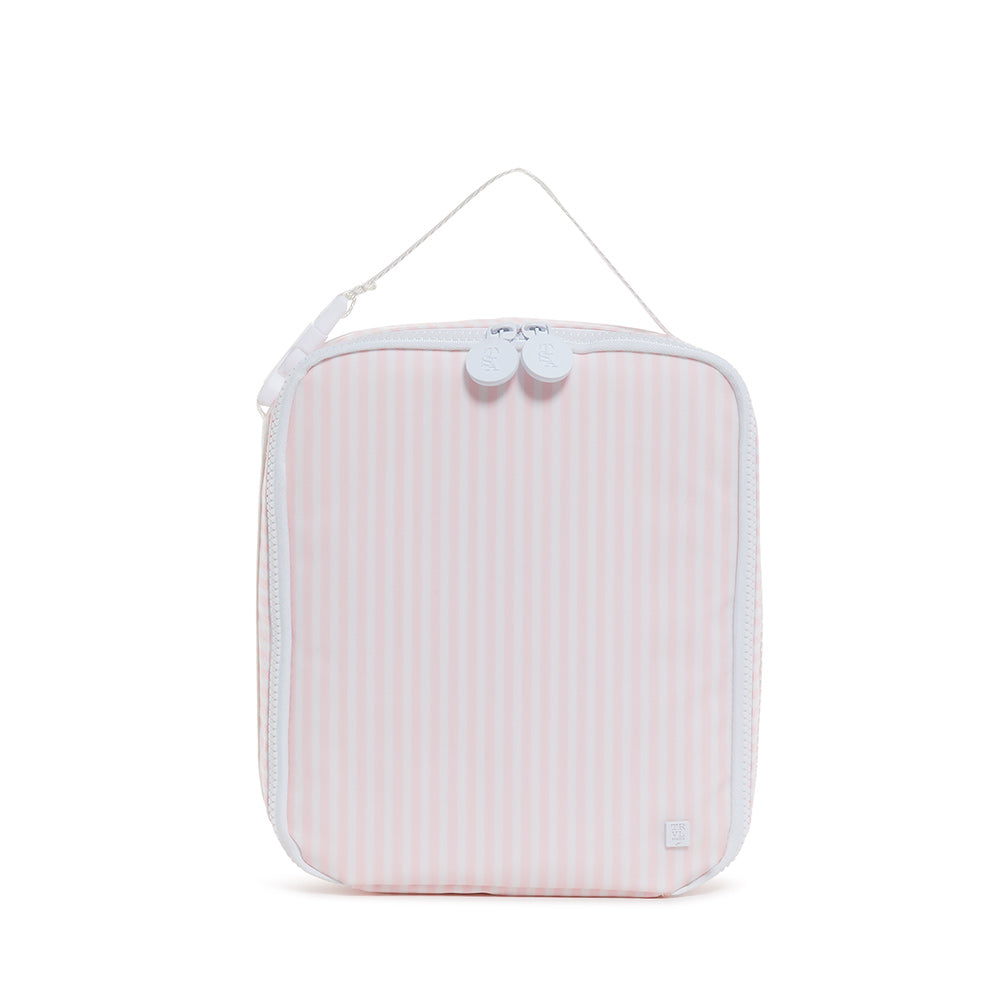 LUNCH BOX Insulated Lunch Bag - PIMLICO STRIPE PINK