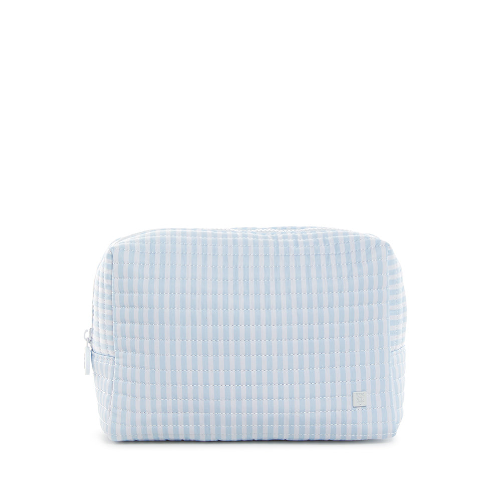 Quilted Stroller Bag Bundle in Pimlico Stripe Blue + Changer Mat + Everyday (3 Piece)