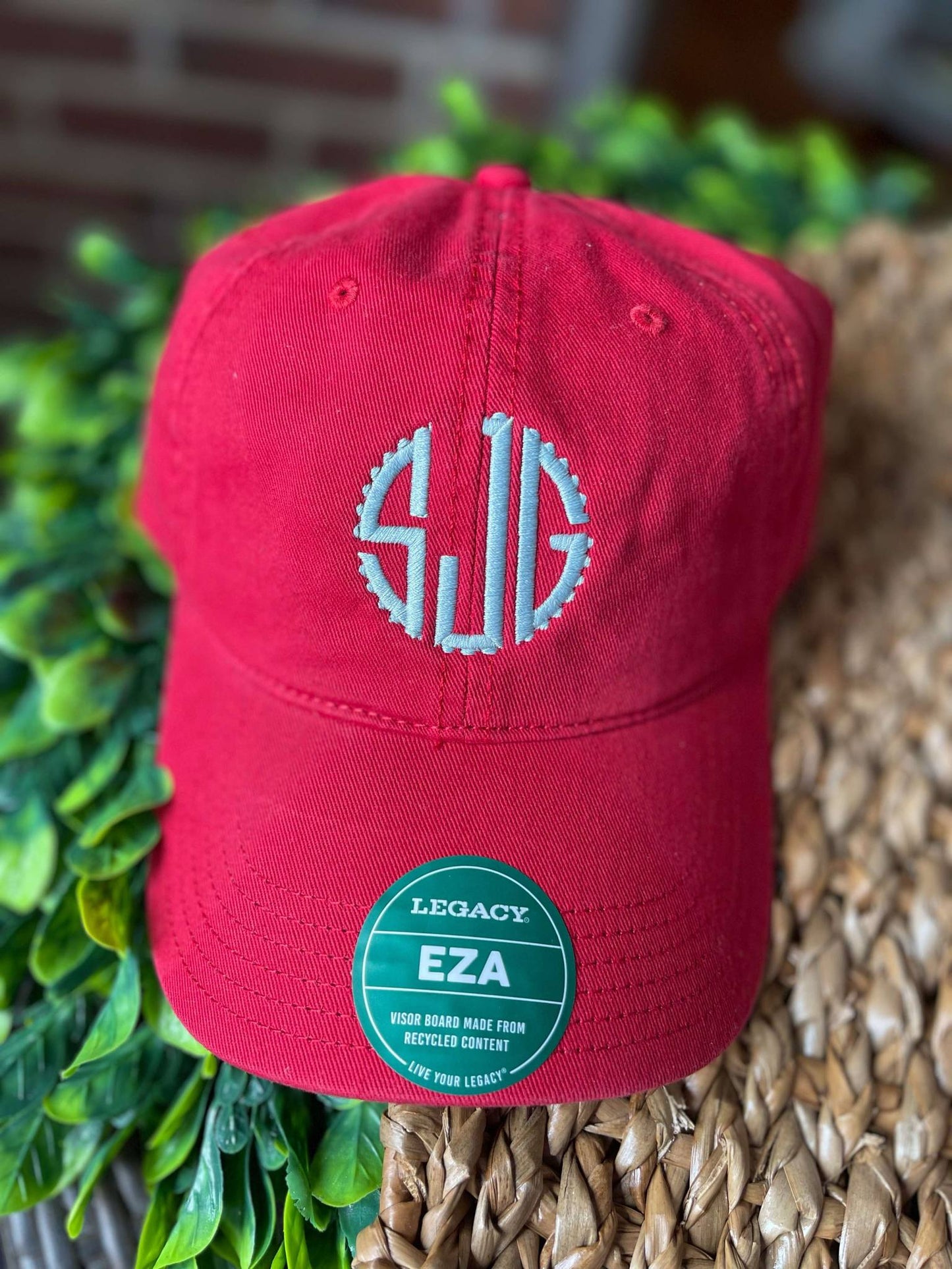 Scallop Circle Monogram Legacy Ball Cap (Embroidery Included)