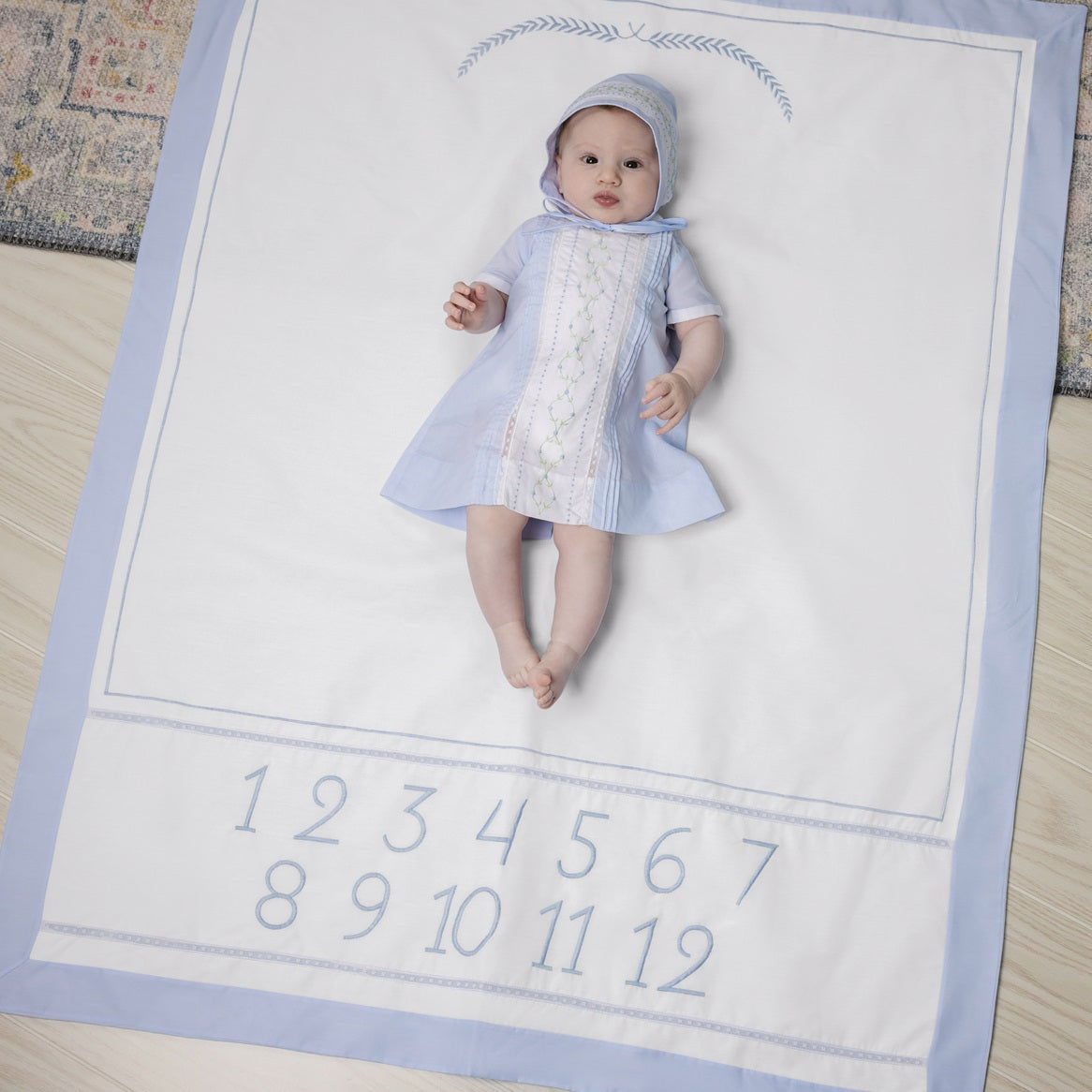 Boys Milestone Blanket