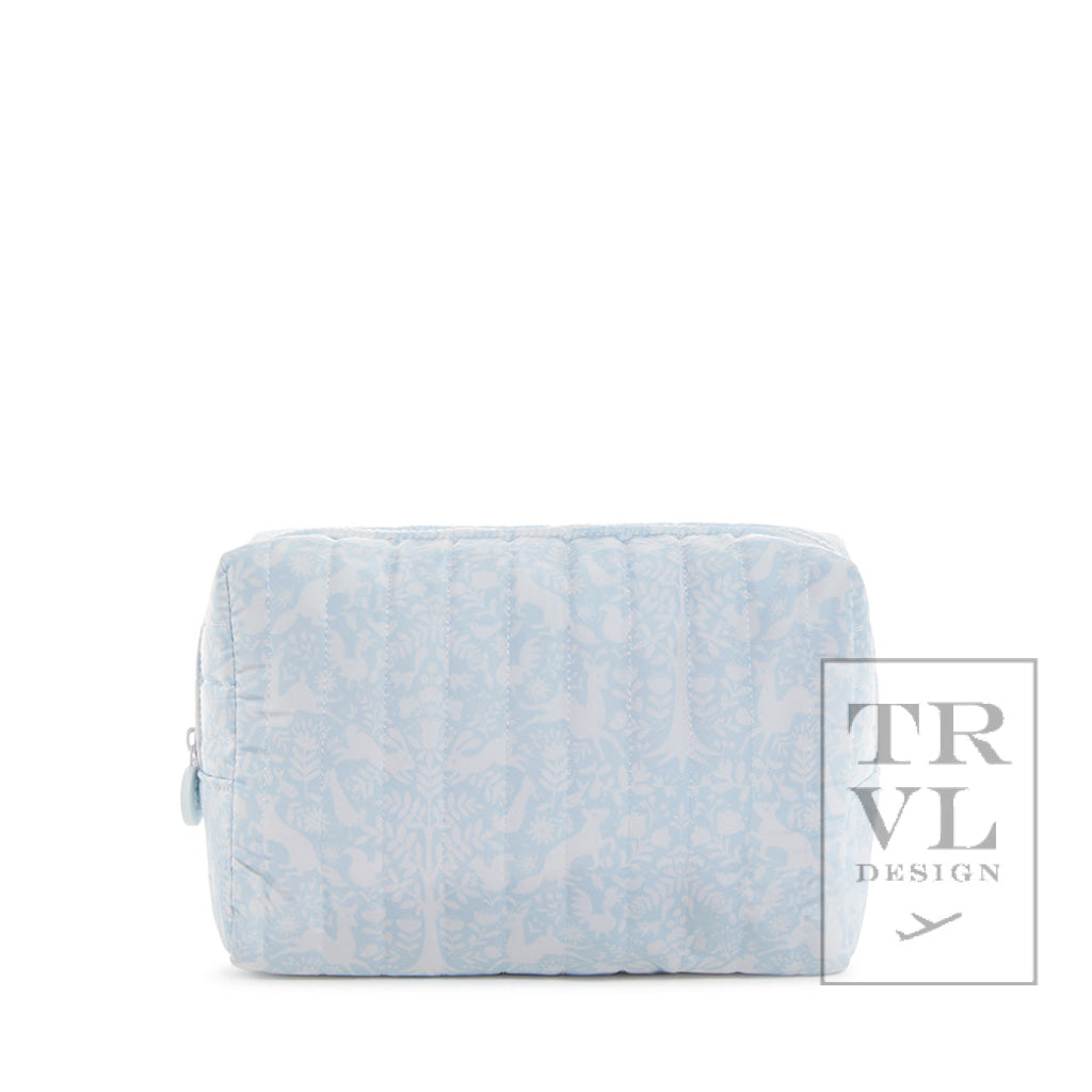 Quilted All You Need Bundle in Woodland Blue + Changer Mat + Everyday (3 Piece)