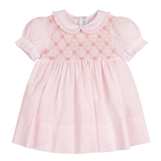 Dainty Smocked Floral Dress