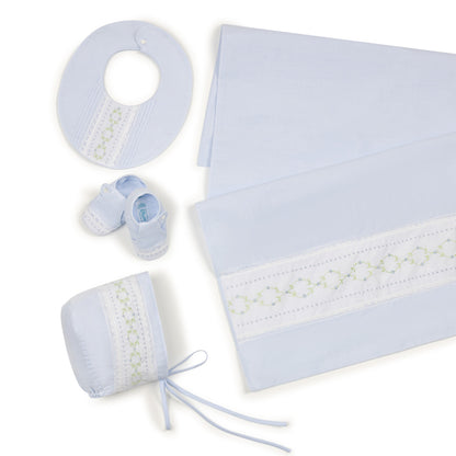 Boys Vintage Bloom Receiving Blanket