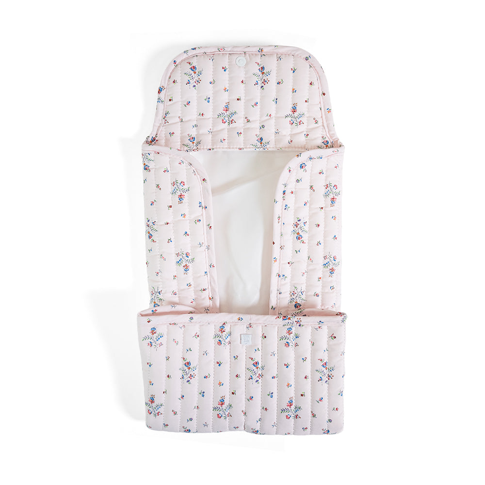 Quilted All You Need Bundle in Fleurie + Changer Mat + Everyday (3 Piece)