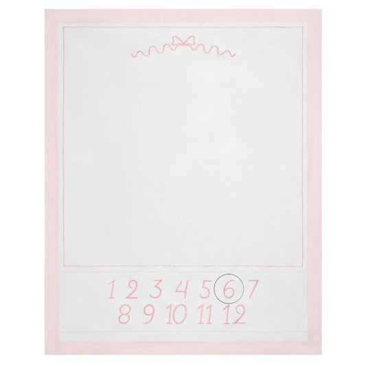 Girls Milestone Blanket