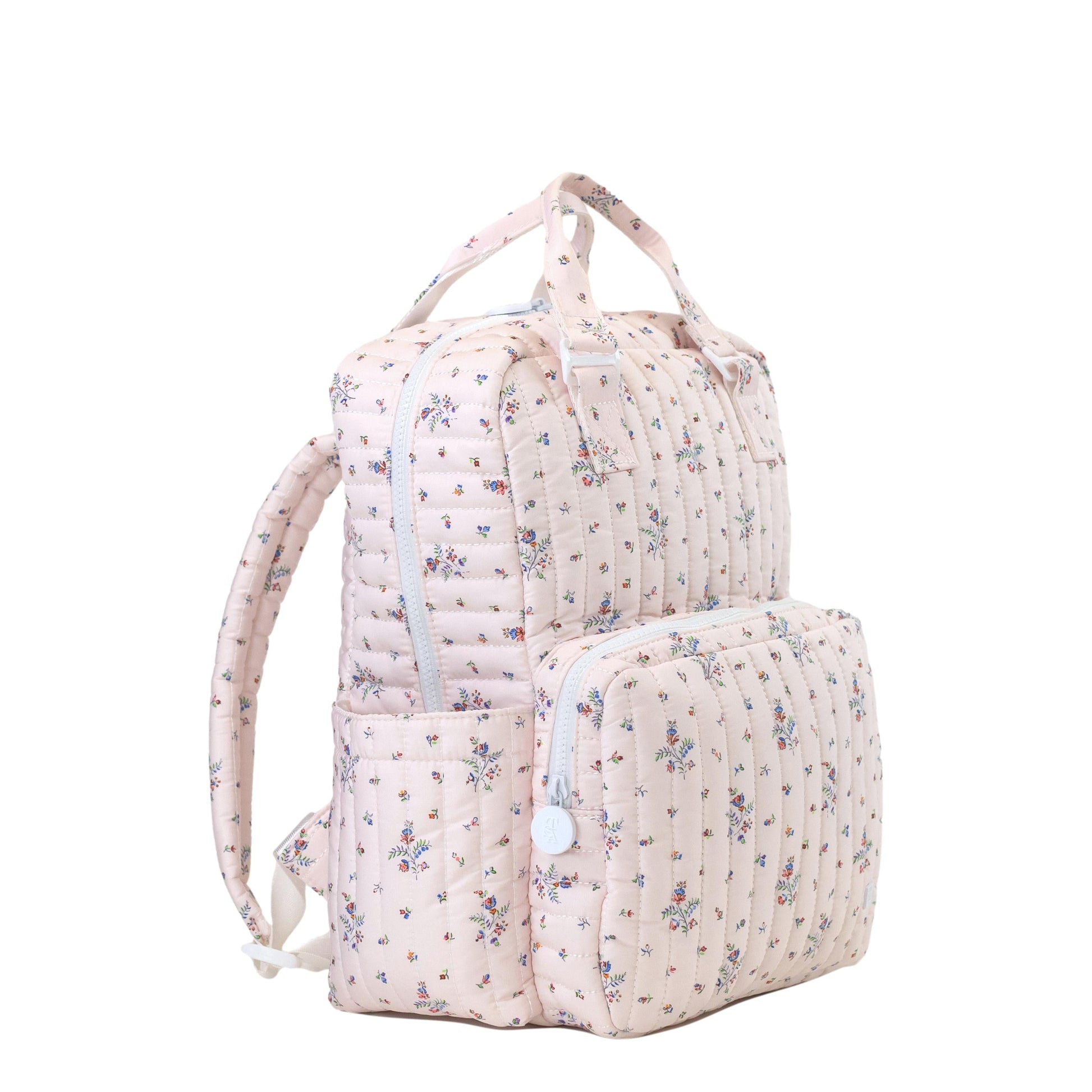Quilted All You Need Bundle in Fleurie + Changer Mat + Everyday (3 Piece)