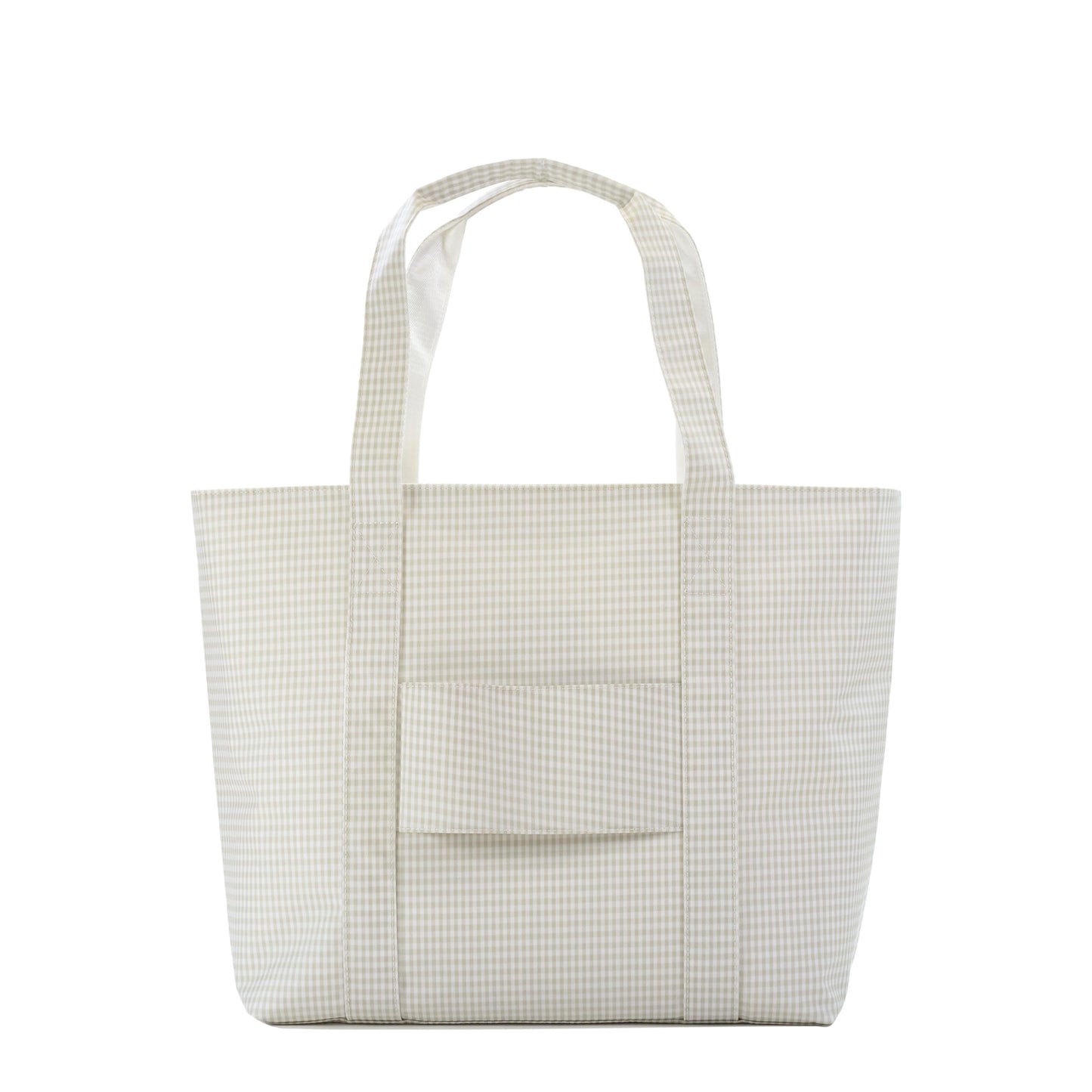 JUMBO TOTE - X-Large Tote GINGHAM PEARL GREY