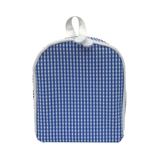 BRING IT Lunch Bag - GINGHAM ROYAL