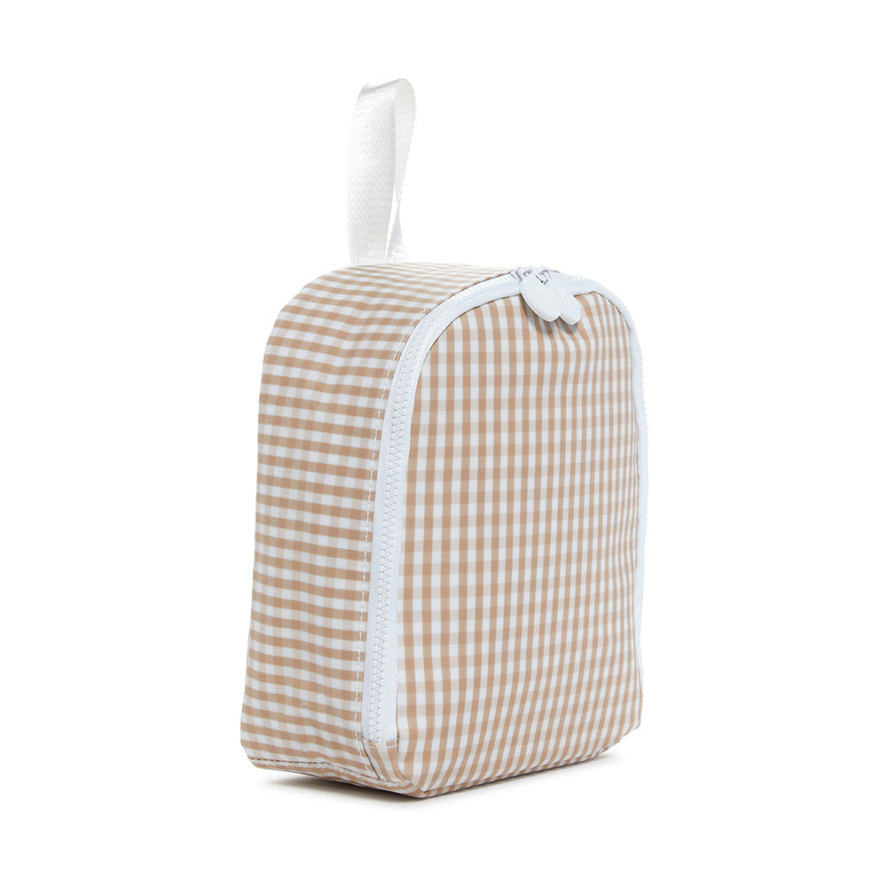 BRING IT Lunch Bag - GINGHAM KHAKI