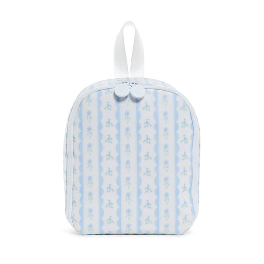BRING IT Lunch Bag - RIBBON FLORAL BLUE