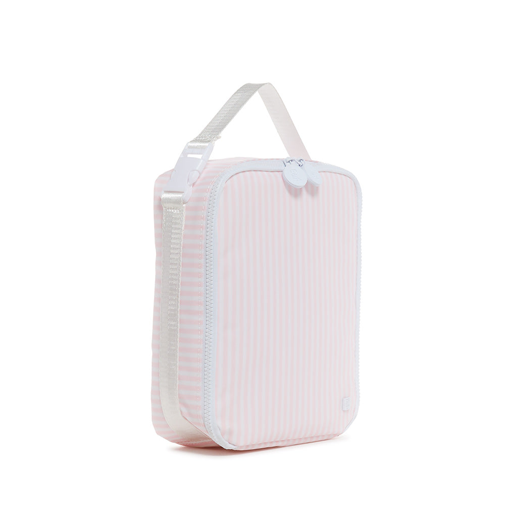 LUNCH BOX Insulated Lunch Bag - PIMLICO STRIPE PINK
