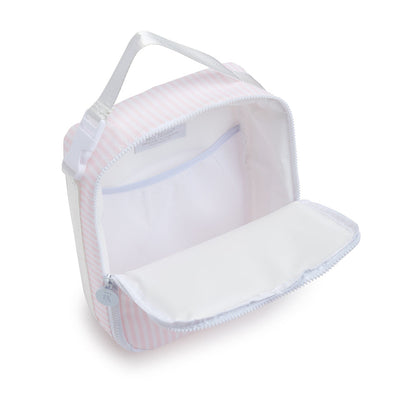 LUNCH BOX Insulated Lunch Bag - PIMLICO STRIPE PINK