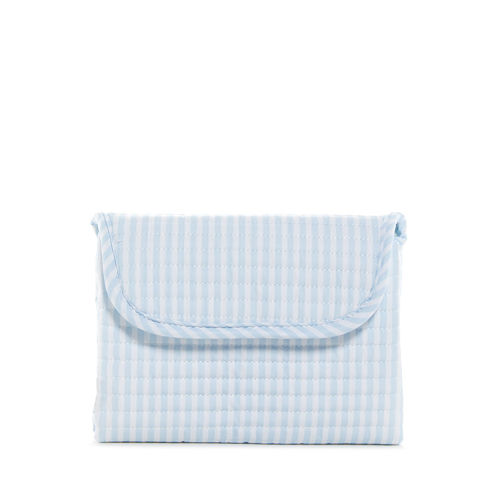Quilted All You Need Bundle in Pimlico Stripe Blue + Changer Mat + Everyday (3 Piece)