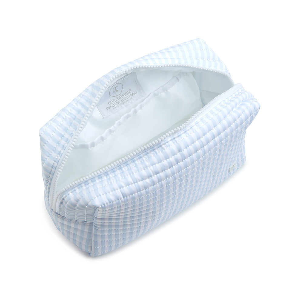 Quilted All You Need Bundle in Pimlico Stripe Blue + Changer Mat + Everyday (3 Piece)