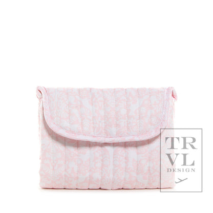Quilted All You Need Bundle in Woodland Pink + Changer Mat + Everyday (3 Piece)